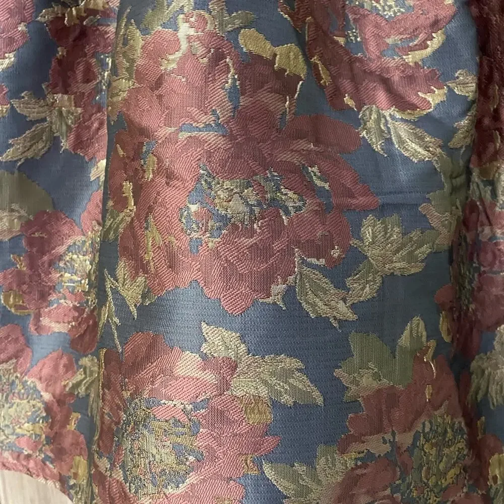 NWT Belle Bagley Mishka 16 floral jacquard dress